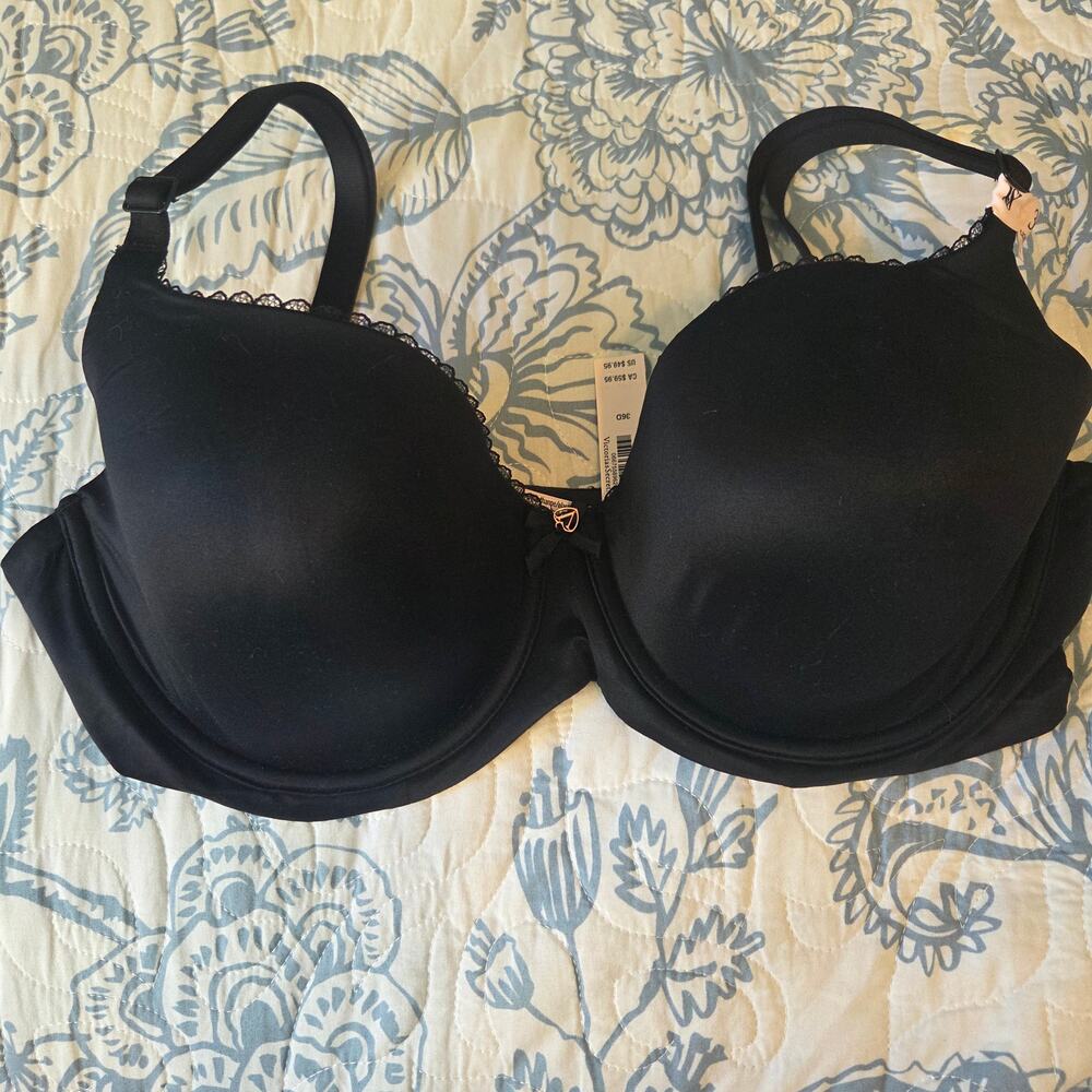 NWT Victorias Secret Body By Victoria Lined Demi Bra Sz 36D